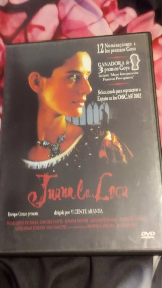 DVD pelicula Juana la Loca Español