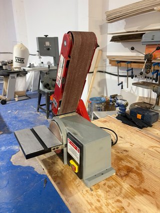 Lijadora de banda y disco Holzmann BT 46