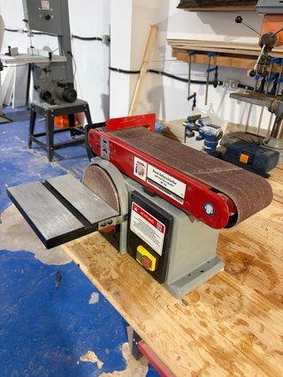 Lijadora de banda y disco Holzmann BT 46