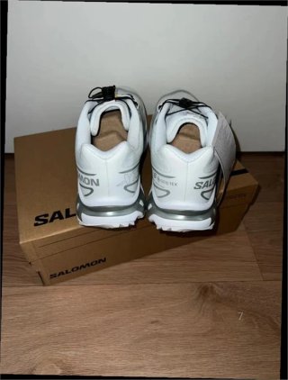 Zapatillas Salomon XT-6 Gore-Tex Blanco/Plata 40