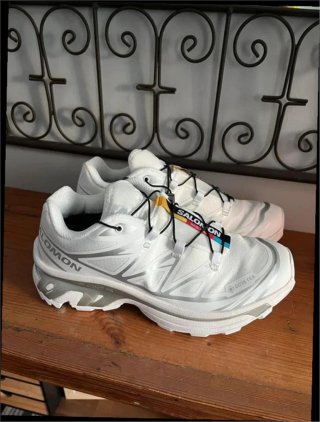 Zapatillas Salomon XT-6 Gore-Tex Blanco/Plata 42