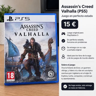 Assassin's Creed Valhalla PS5 Juego
