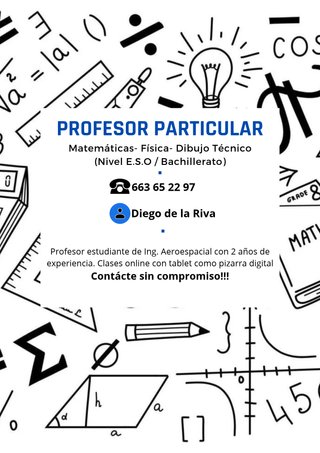 Clases Particulares Online (Mates y Física)