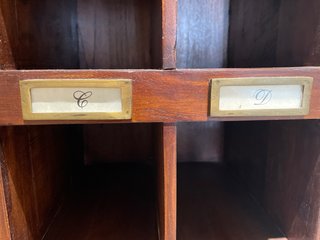 Mueble Clasificador Antiguo Banak Importa