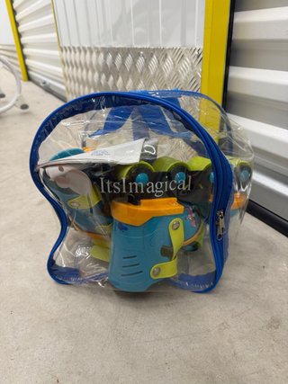 Patines en línea para niños con bolsa
