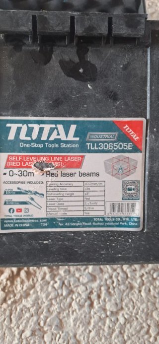 Self leveling construcción laser