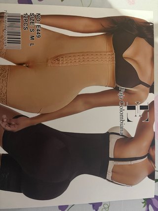 Faja Colombiana Beige/Negra