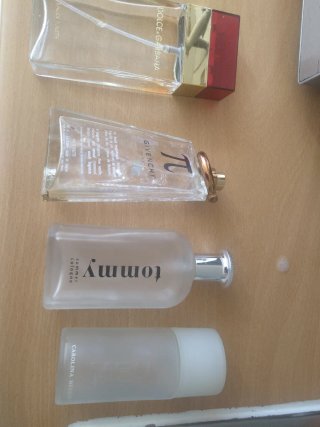 Lote de 7 Frascos de Perfume Vacíos