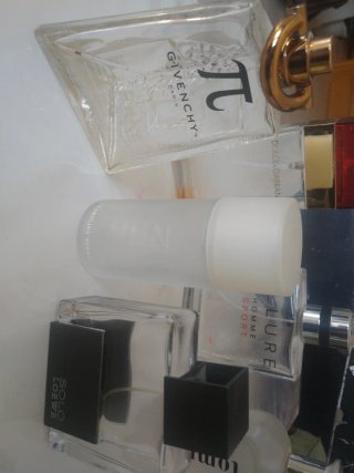 Lote de 7 Frascos de Perfume Vacíos