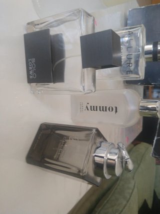 Lote de 7 Frascos de Perfume Vacíos