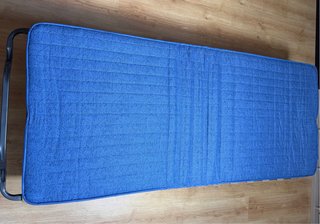 Cama plegable con ruedas 80cm