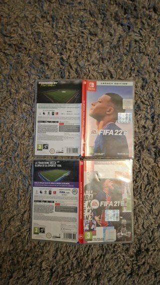 FIFA 20, 21, 22 Legacy Edition Nintendo Switch