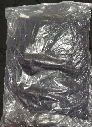 Traje de cuadros CALVINSUIT azul talla L