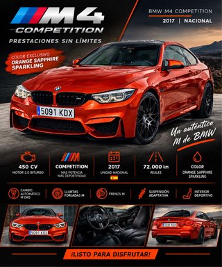 BMW M4 competition NACIONAL