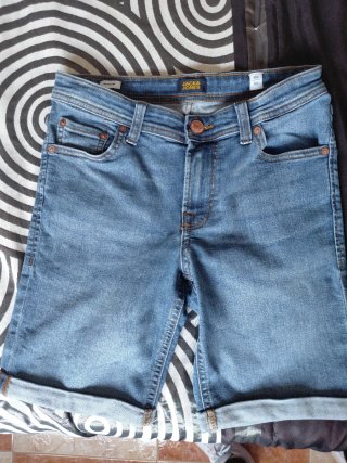 Pantalón corto vaquero Jack & Jones niño T.12