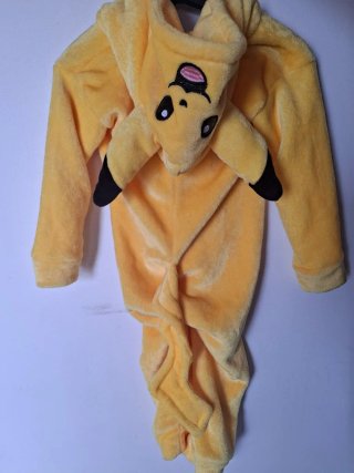 Pijama Pikachu Infantil Entero