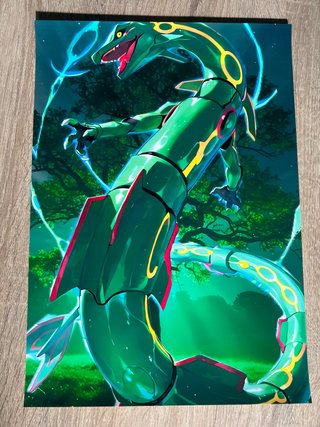 Póster Anime Rayquaza