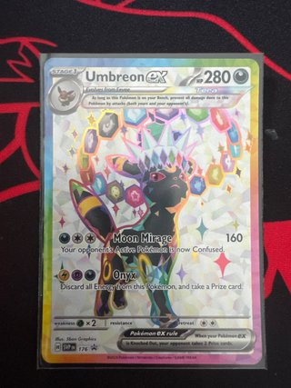 Carta Pokémon Umbreon ex (SVP 176)