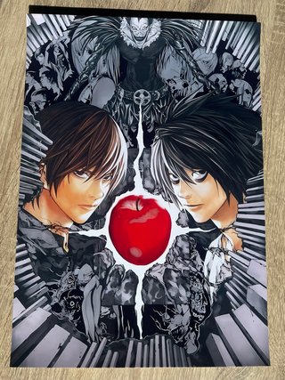 Póster Anime Death Note Ryuk L