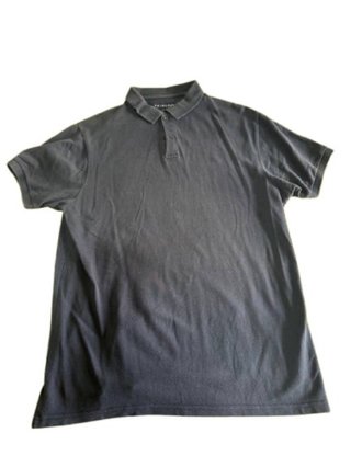 Polo Primark Azul/Gris Algodón Talla L