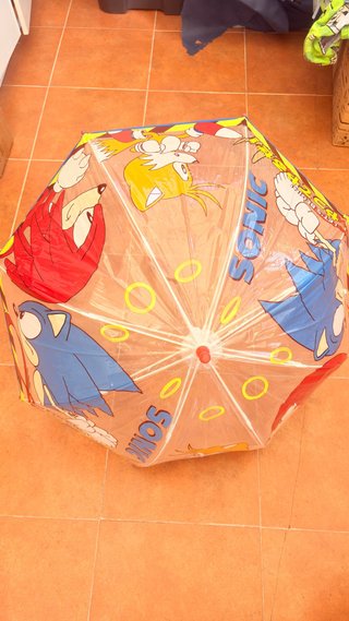 Paraguas Infantil Sonic