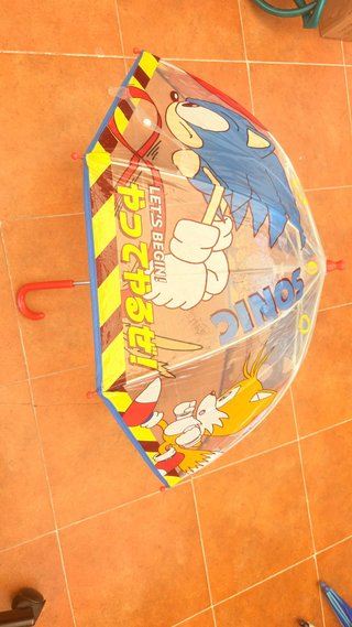 Paraguas Infantil Sonic
