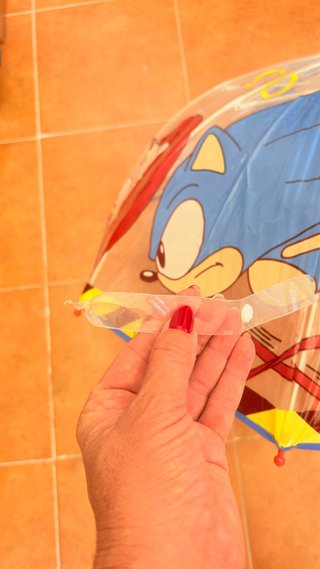 Paraguas Infantil Sonic