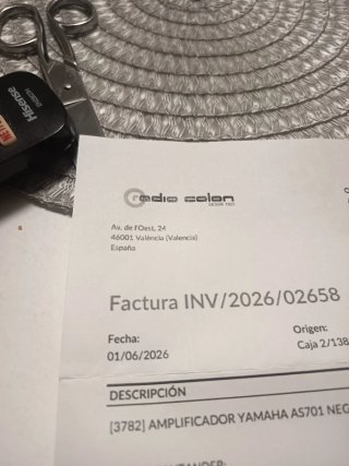 Amplificador Yamaha A-S701