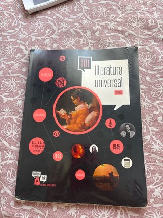 Literatura universal, Bachillerato 1