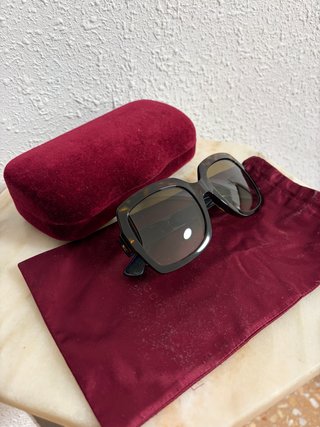 Gafas de Sol Gucci Habana Rectangulares GG0036SN