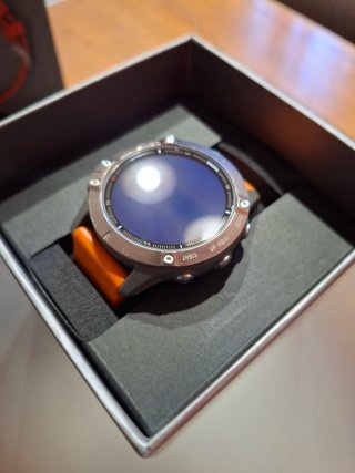 Reloj Garmin Fenix 6 Zafiro Naranja