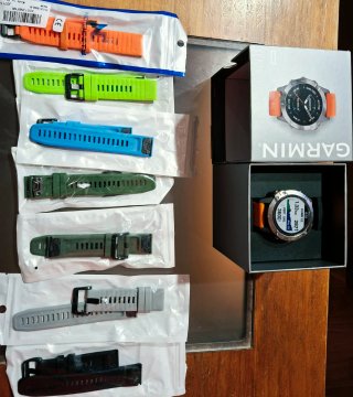 Reloj Garmin Fenix 6 Zafiro Naranja