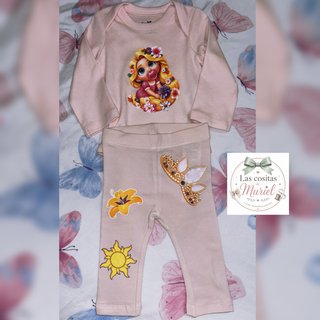 Conjunto de Bebé Rapunzel
