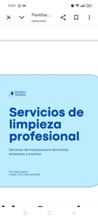 Limpieza doméstica