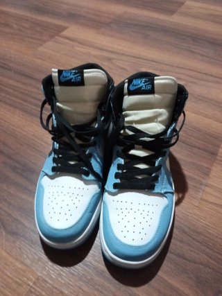 Zapatillas Air Jordan Nike Azul Blanco