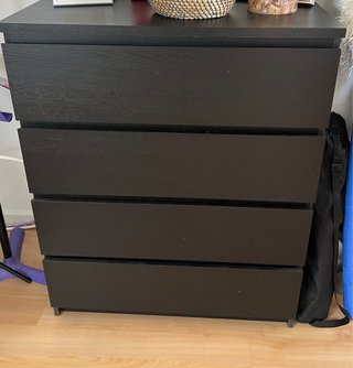 Cómoda Ikea MALM madera
