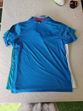 Lote 3 polos técnicos mujer ARTENGO padel y regalo