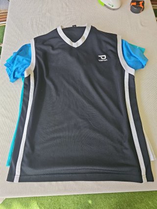 Lote 3 polos técnicos mujer ARTENGO padel y regalo