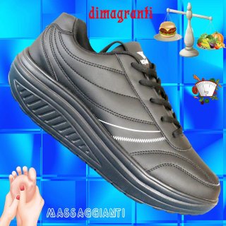 Scarpe uomo basculanti massaggianti 40 al 45 sport