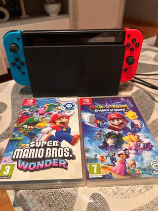 Nintendo Switch con 2 Juegos
