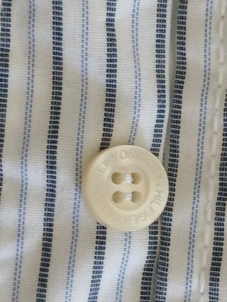 Camisa Tommy Hilfiger Rayas Azul/Blanco