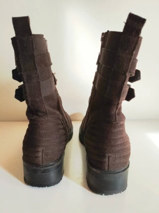 Botines de ante Alpe marrones