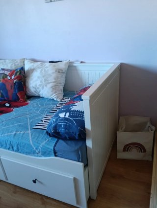 Cama nido Ikea Hemnes madera + colchón nuevo