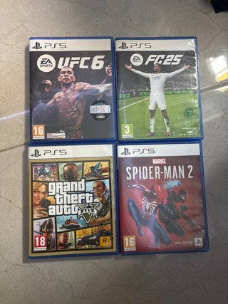 4 Juegos PS5 (PlayStation 5)