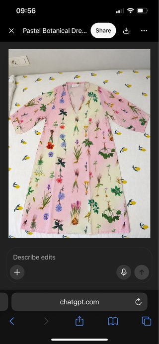 Vestido Coster Copenhagen Flores Talla M