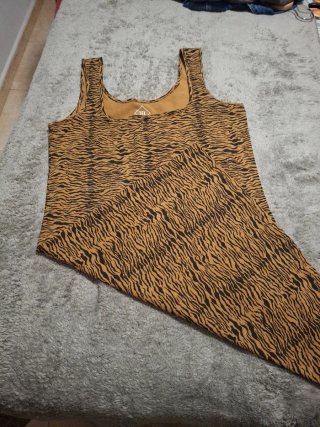 Vestido TEX Estampado Animal Print