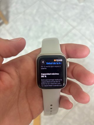 Apple Watch SE 40mm Plata/Blanco