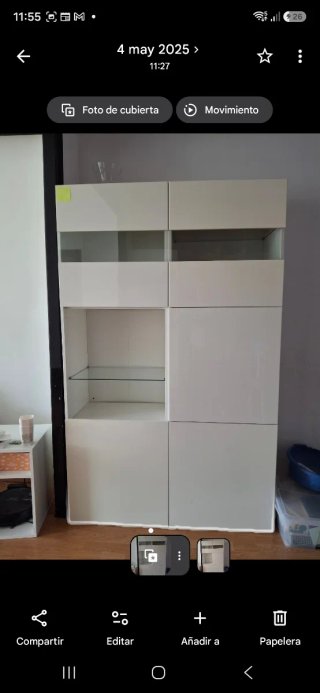 Mueble Salón IKEA BESTÅ Blanco