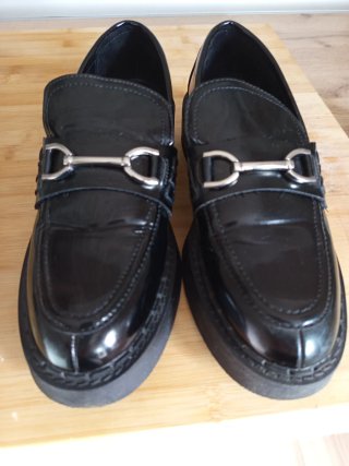 Zapatos mocasines de zara
