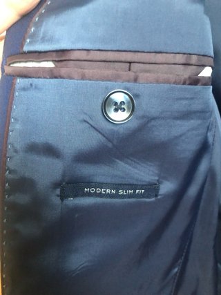 Traje de Hombre Azul